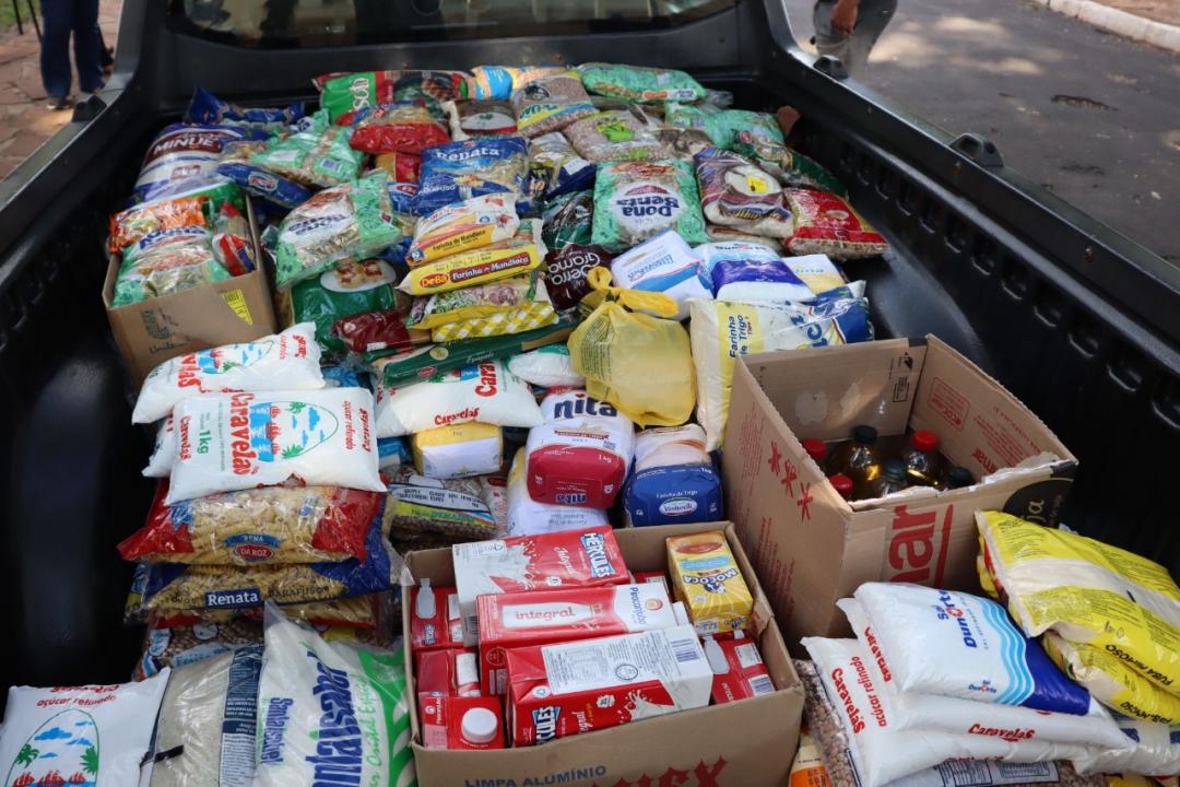 Foto 9 de 10 — Prefeitura de Boa Esperança do Sul arrecada mais de 1,5 tonelada de alimentos com ajuda de moradores